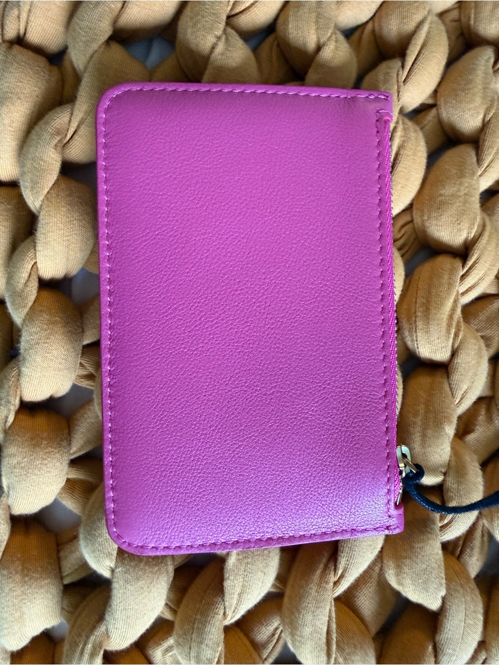 NWT Mansur Gavriel Pink Leather Card holder wallet in “Dolly” - Picture 2 of 4